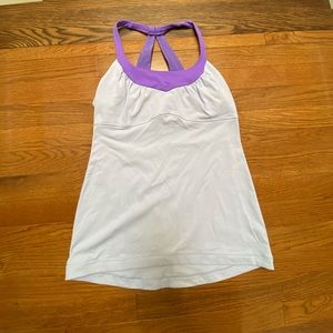 Lululemon Purple Scoop Me Up Tank size 6